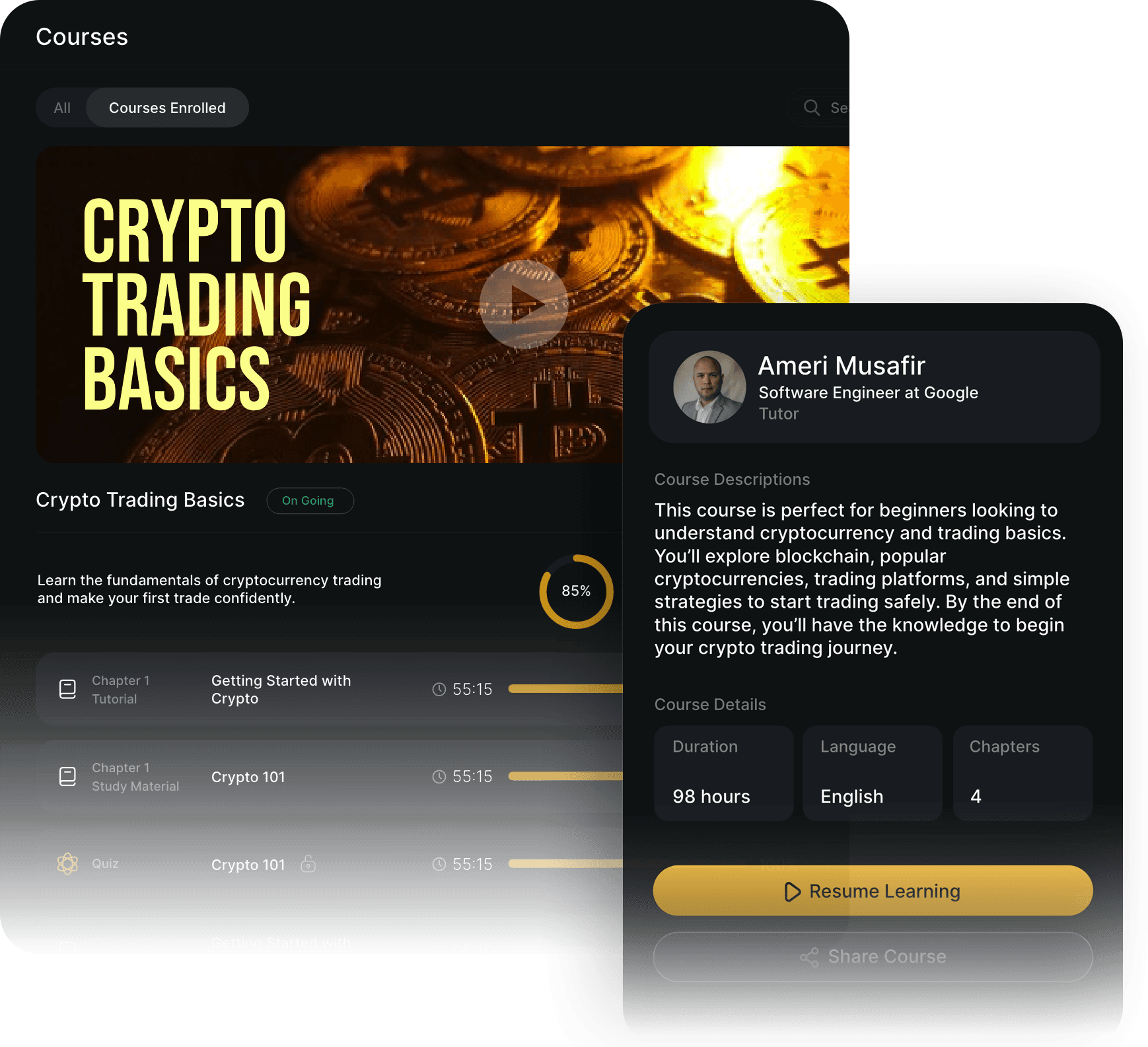 Learning A Curriculum for Total Growth